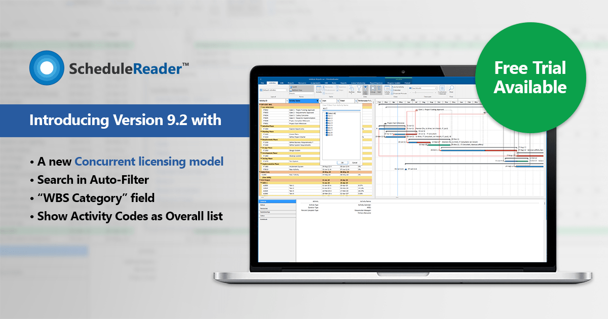 schedule reader 9.2