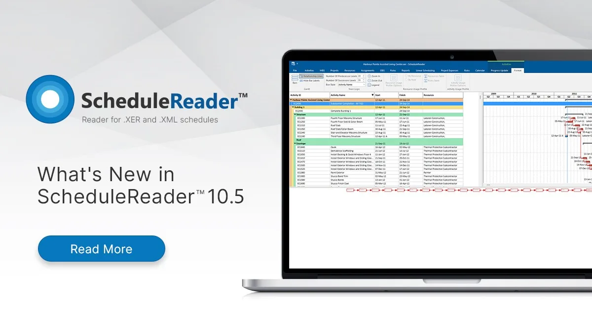 ScheduleReader version 10.5